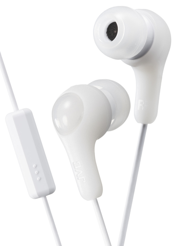 JVC Gumy Plus with Mic + Remote White