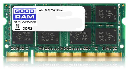 Goodram 1GB PC-5300 memory module 1 x 1 GB DDR2 200-pin SO-DIMM