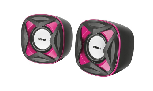 Trust Xilo Compact 2.0 Black, Pink Wired 4 W
