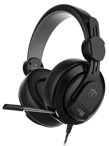 Plugable Technologies TRRS-HS53 headphones/headset Wired Head-band Gaming Black