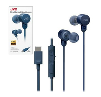 JVC HAFR29UCA headphones/headset Wired In-ear Calls/Music USB Type-C Blue