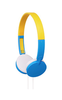 JVC HA-KD3A Headphones Wired Head-band Blue, Yellow