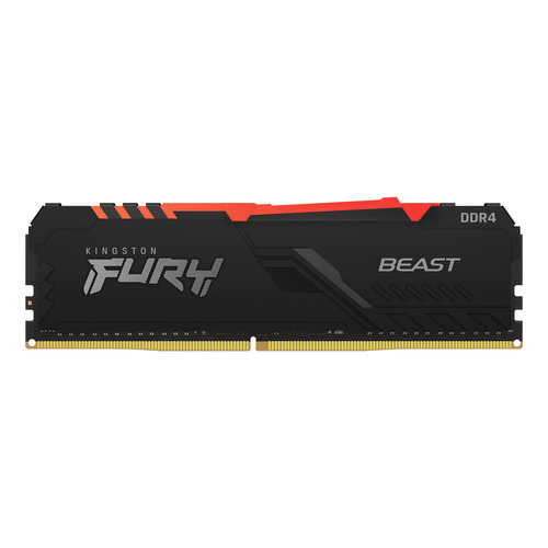 Kingston Technology FURY Beast RGB memory module 16 GB 1 x 16 GB DDR4 3733 MT/s 288-pin DIMM