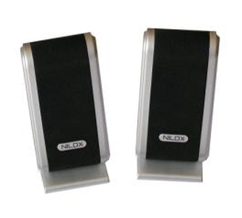 Nilox 10NXCA4920001 loudspeaker Black, Silver Wired 6 W