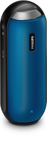 Philips BT6000A/94 portable/party speaker Stereo portable speaker Black, Blue 12 W