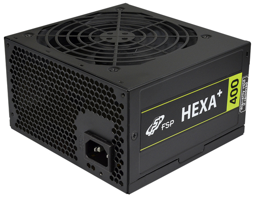 FSP Hexa+ 400 power supply unit 400 W 20+4 pin ATX ATX Black