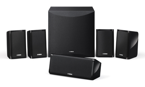 Yamaha NSP41 speaker set Home theatre Black 5.1 channels 2-way 100 W