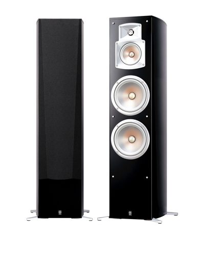 Yamaha NS-777 3-way Black Wired 100 W