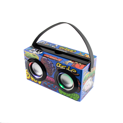 Daewoo DSK-444 Stereo portable speaker Multicolour 12 W
