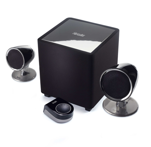 Hercules XPS 101 speaker set 101 W PC 2.1 channels 1-way 20.5 W
