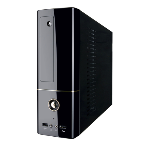 TooQ TQC-3003D-450 computer case Low Profile (Slimline) Black 450 W
