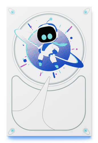 Seagate Game Drive Astro Bot external hard drive 5 TB 2.0/3.2 Gen 1 (3.1 Gen 1) White, Blue