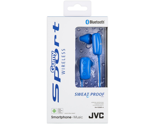 JVC HA-F250BT-AE headphones/headset Wireless In-ear Sports Bluetooth Blue