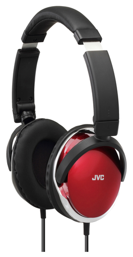 JVC HA-S660 Headphones Wired Head-band Music Red
