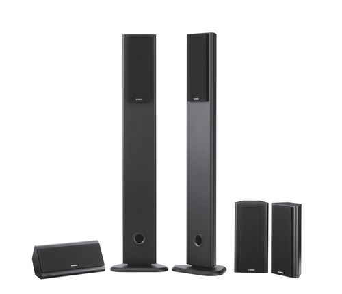 Yamaha NS-PA120 speaker set 300 W Universal Black 5.0 channels 2-way 100 W