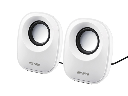 Buffalo BSSP29UWH loudspeaker Black, White Wired