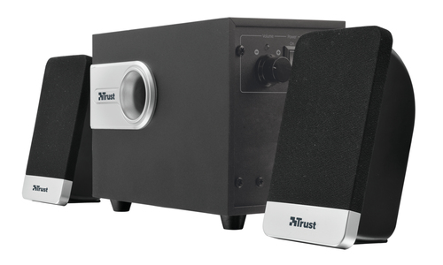 Trust Mica 2.1 speaker set 10 W PC Black 2.1 channels 2-way