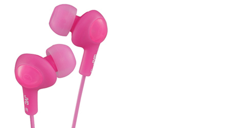JVC HA-FX5-P Headphones Wired In-ear Pink
