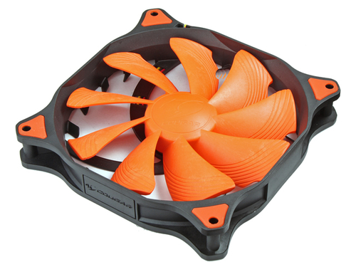 COUGAR CF-V14H computer cooling system Computer case Fan 14 cm Black, Orange