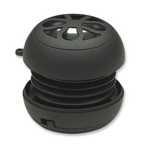 Manhattan 161107 portable/party speaker Mono portable speaker Black 2.4 W