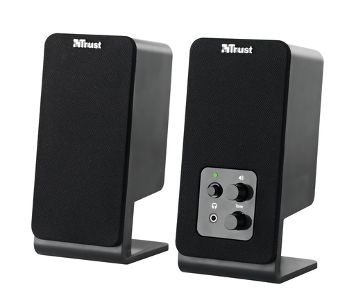 Trust SoundForce Presto Black Wired 12 W