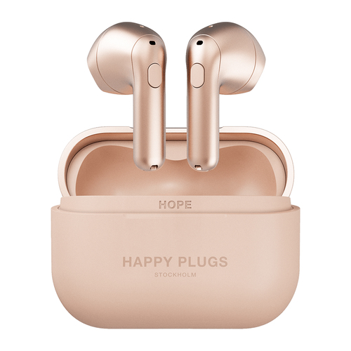 Happy Plugs Hope Headset True Wireless Stereo (TWS) In-ear Calls/Music Bluetooth Rose gold