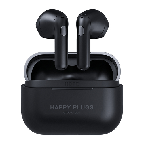 Happy Plugs Hope Headset True Wireless Stereo (TWS) In-ear Calls/Music Bluetooth Black