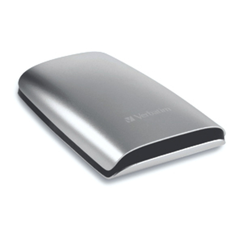 Verbatim 500GB FireWire/USB Portable Hard Drive external hard drive 5400 RPM 2.0 Black, Silver
