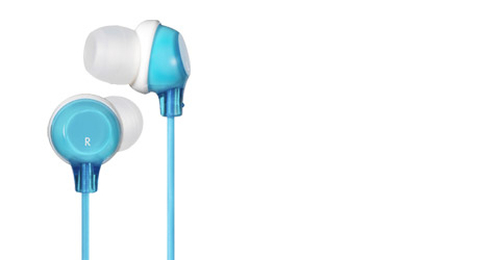 JVC HA-FX22 Headphones Wired Music Blue