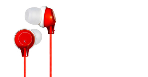 JVC HA-FX22 Headphones Wired Red