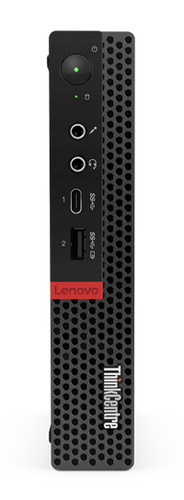 T1A Lenovo ThinkCentre M720q Refurbished Intel® Core™ i5 i5-9400T 8 GB DDR4-SDRAM 256 GB SSD Windows 10 Pro Mini PC Black