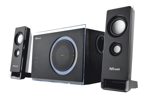 Trust XpertTouch XL speaker set 40 W Home theatre Black 2.1 channels 2-way