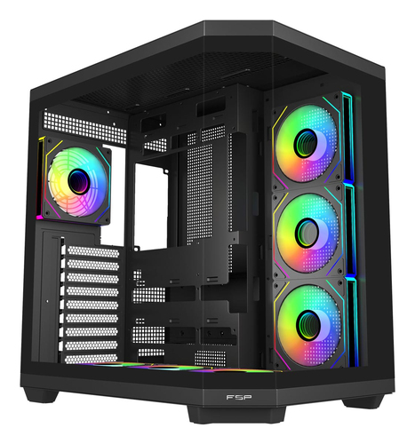 FSP U580-BA computer case Ultra Tower Black
