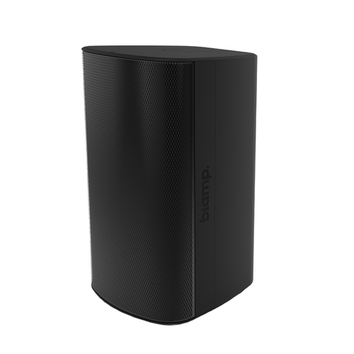 Biamp Desono EX-S8 Two-Way Coaxial 8-inch Surface Mount Loudspeaker ClickMount Black