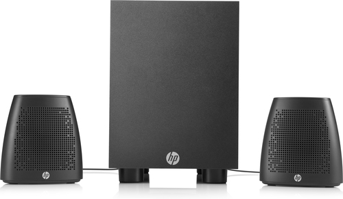 HP 400 speaker set 8 W Universal Black 2.1 channels 1-way 4 W