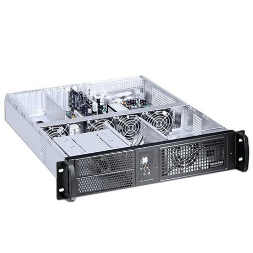 Techly Industrial 19 Rack Chassis 2U Black” I-CASE IPC-2055