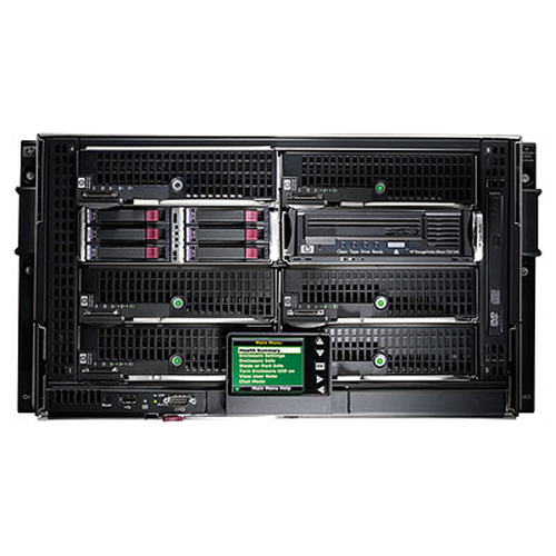 HP BladeSystem Single-Phase c3000 Rack Black