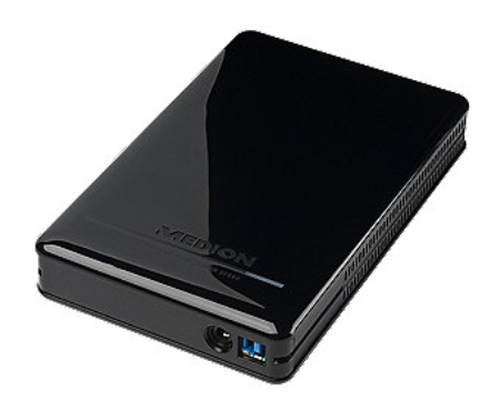 MEDION P83790 external hard drive 2 TB 5900 RPM 3.5″ USB Type-B 3.2 Gen 1 (3.1 Gen 1) Black