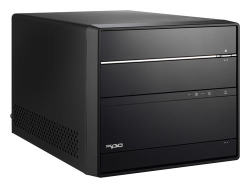 Shuttle XPC cube Barebone SH570R6 Plus – S1200, Intel H570, 1x PCIe X16, 1x PCIe X4, 2x M.2, 2xDP, 1xHDMI, 2x LAN, 1x 5.25″, 2x 3.5″, 500W PSU